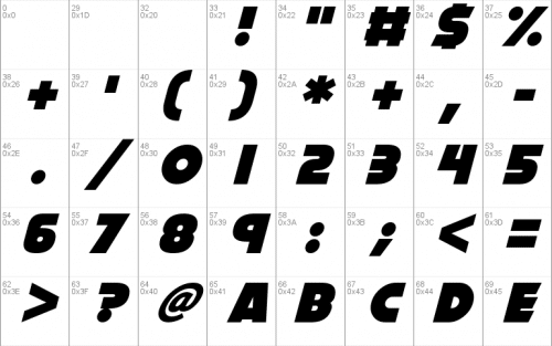 Cryogenix Font 2