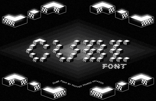 Cube Font