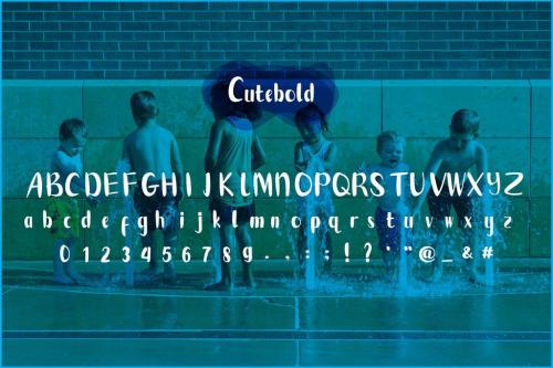 Cutebold Font 4