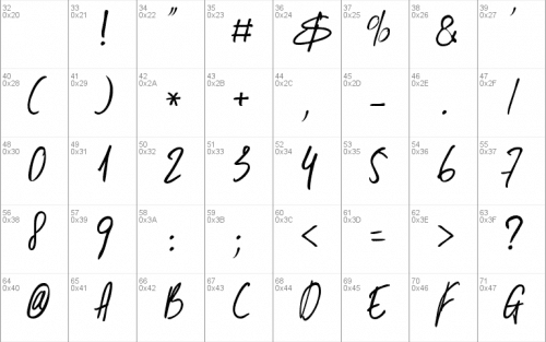 DK Kusukusu Font 4