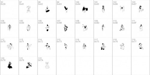 Dancer In The Dark Font 1