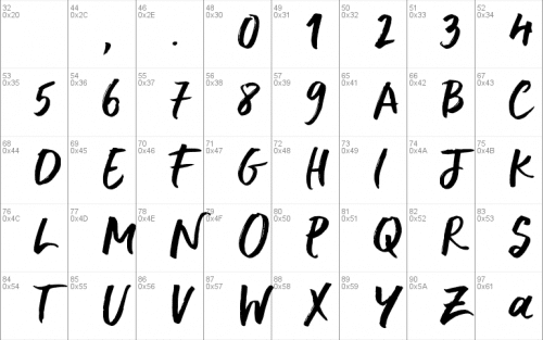 Delirium Font 1
