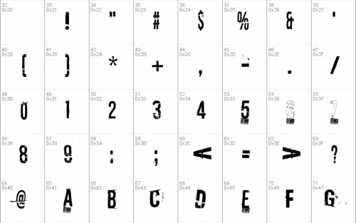 Destroy X Font 2
