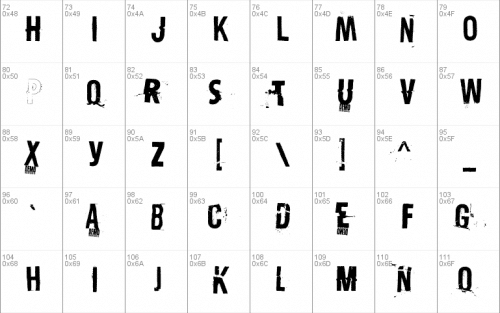 Destroy X Font 3