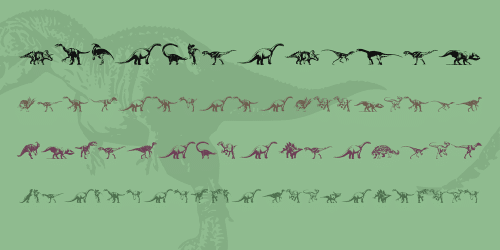 Dinosaurs Font