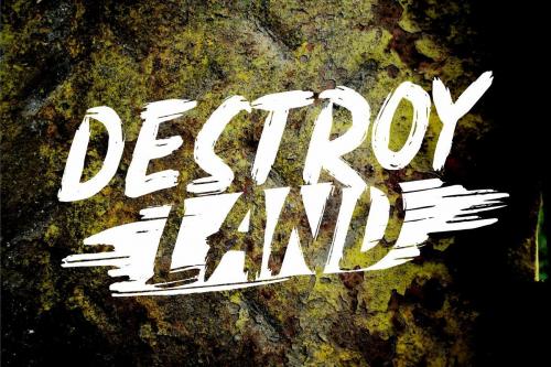 Dirty Brush Font 10