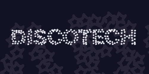 Discotech Font