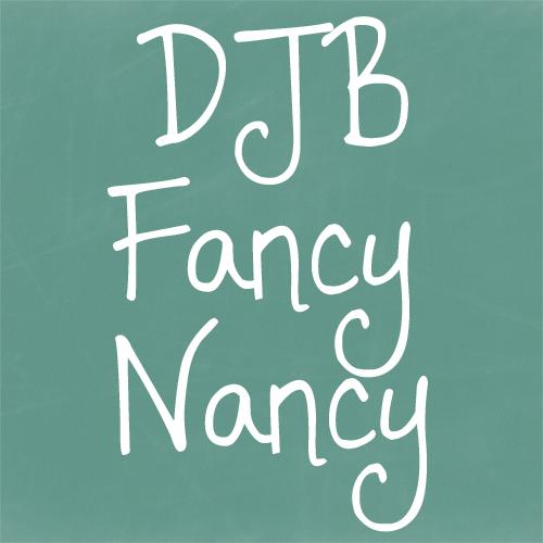Djb Fancy Nancy Font 1