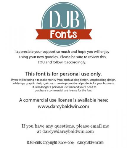 Djb Upstairs At The Abbey Font 1