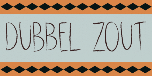 Dk Dubbel Zout Font