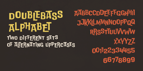Doublebass Font 4