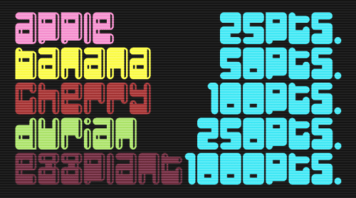 Eggplant Unicase Font 1