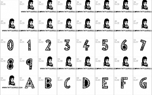 Egyptian Nights Font 1