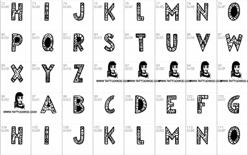 Egyptian Nights Font 2