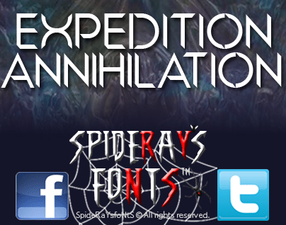 Expedition Annihilation Font