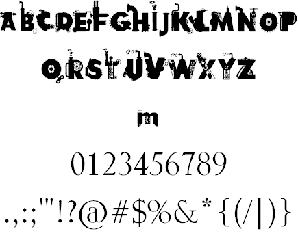 Fabulous Steampunk Font 2