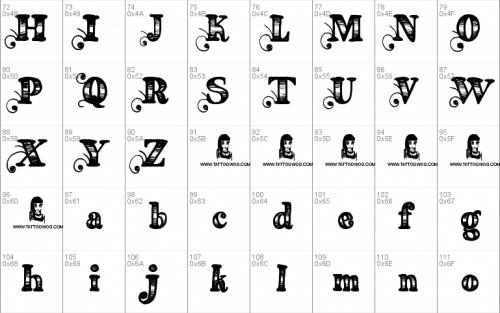 Fearing Madness Font 2