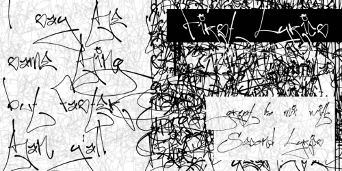 First Lyrics Font