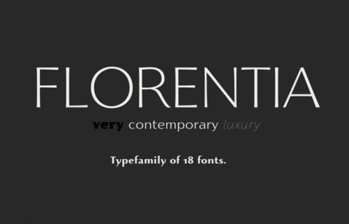 Florentia Extlt Font