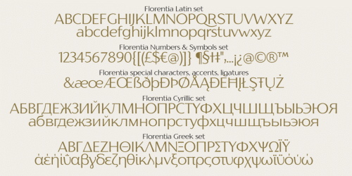 Florentia Extlt Font 9