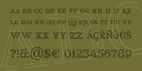 Foglihten Mo 03 Font