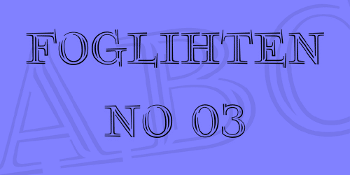Foglihten Mo 03 Font 1