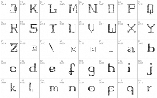 Fragile Font 2