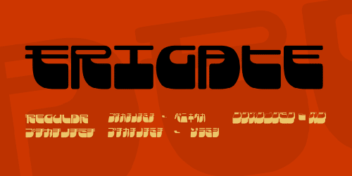 Frigate Font 1