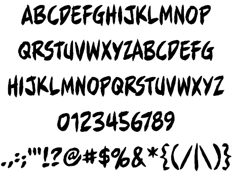 Full Bleed Font 2