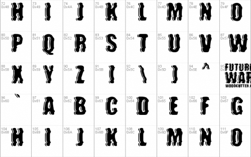 Future War Font 3