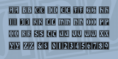 Germania Versalien Font 1
