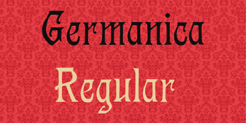 Germanica Font