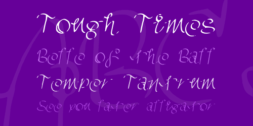 Ghetto Magnetic Font 1