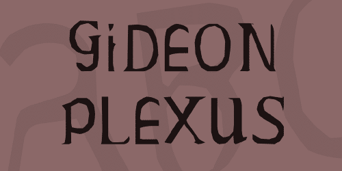 Gideon Plexus Font