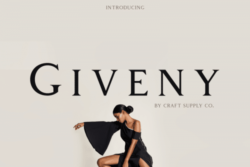 Giveny Free Font