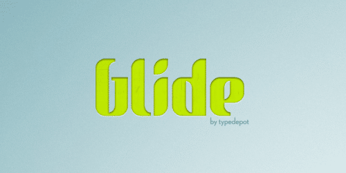 Glide Font 6