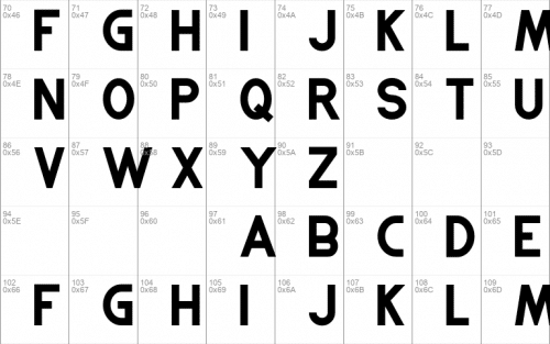 Goldberg Font 3