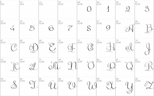 Golden Age Script Font 1