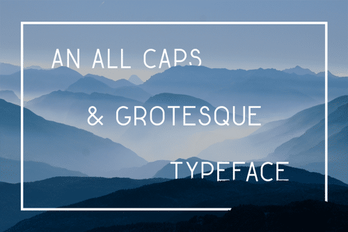 Golden Ratio Font 1