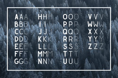 Golden Ratio Font 2