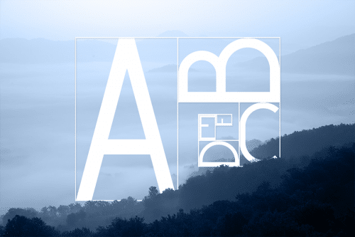 Golden Ratio Font 5