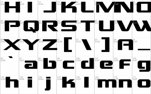 Grand National Font 2