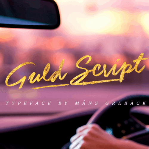 Guld Script Font 1