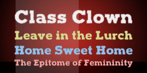 Halftone Poster Font 1