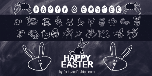 Happy Easter Font
