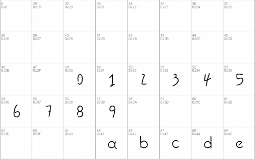 Happy Night Font 1