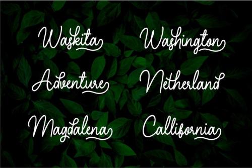 Hearthline Monoscript Font 6