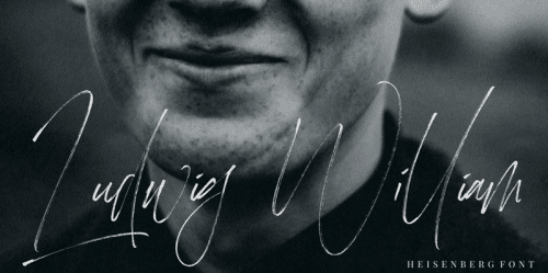 Heisenberg Handwritten Font