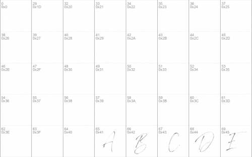 Heisenberg Handwritten Font 1