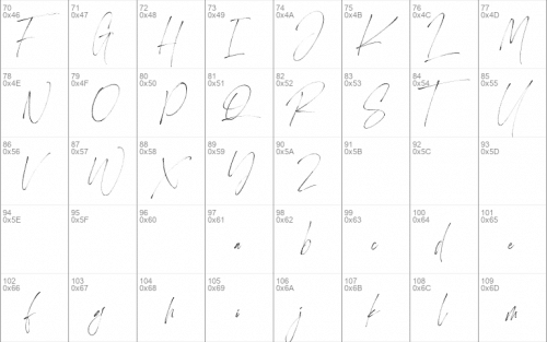 Heisenberg Handwritten Font 2